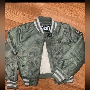 DKNY Bomber Jacket Toddler Girl 3T